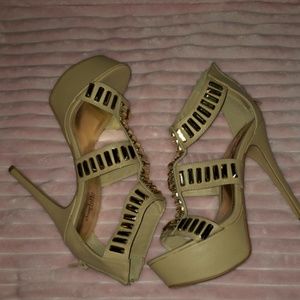 Tan heels
